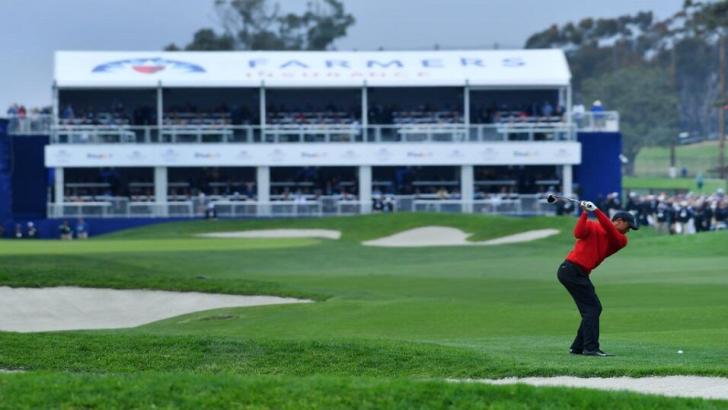 Tiger Woods at the Farmers Insurance Open 